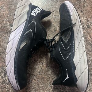 Hoka Black and Gray Men's Athletic Shoes